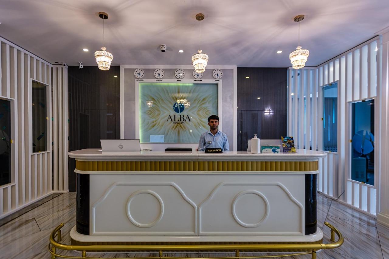 Alba Hotel & Spa Baku Luaran gambar ALBA Reception